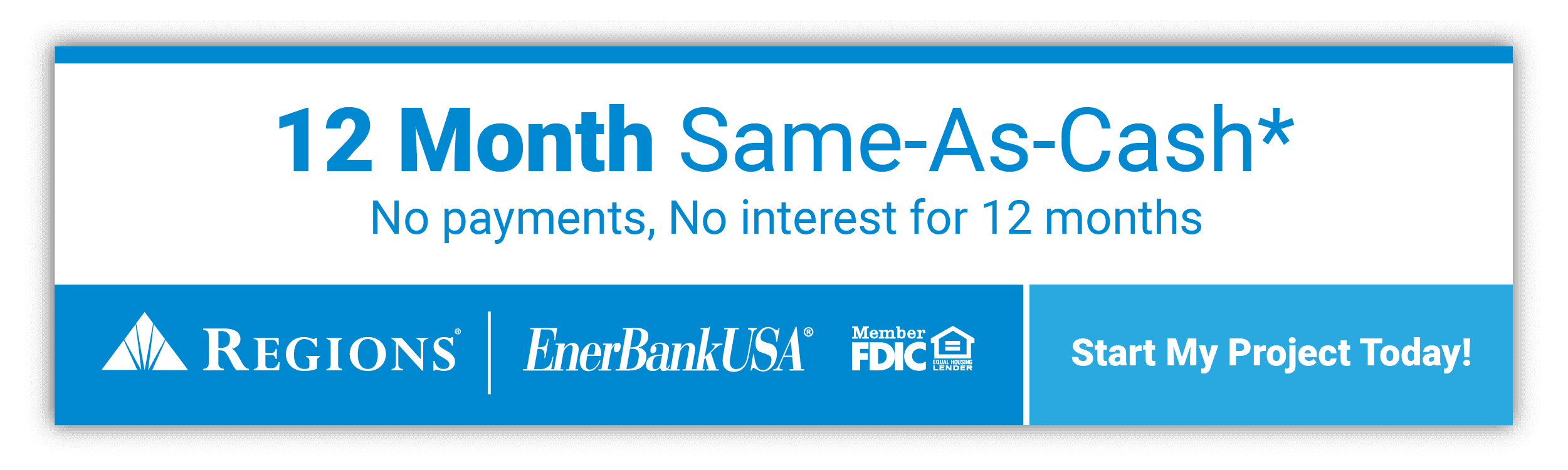 12 Month Enerbank Financing banner
