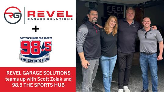 Revel Garage Solutions Teams Up with Scott Zolak & 98.5 The Sports Hub