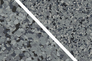 ​​Epoxy flooring flake color option - Nightfall